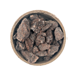 Dragon's Blood Resin in a brown bowl set on a white background
