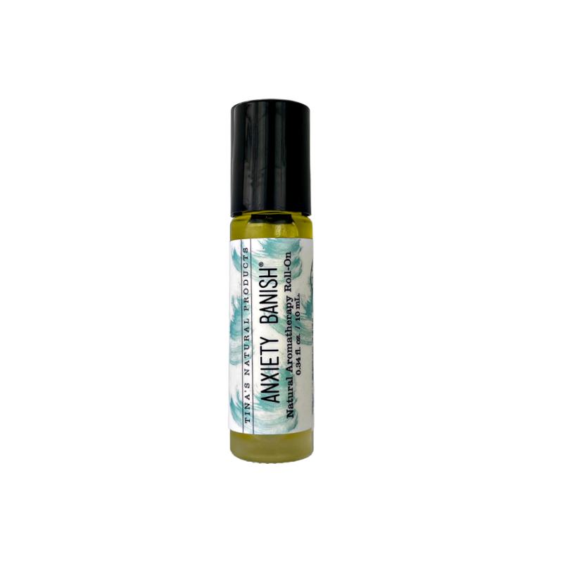 Anxiety Banish Support Roll-On - Natural Anxiety Relief Essential Oil Blend
