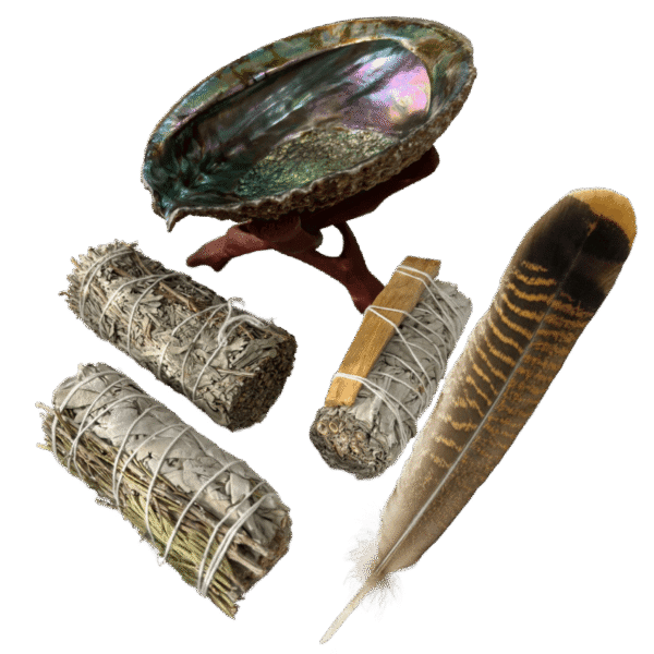 Abalone Smudging Kit