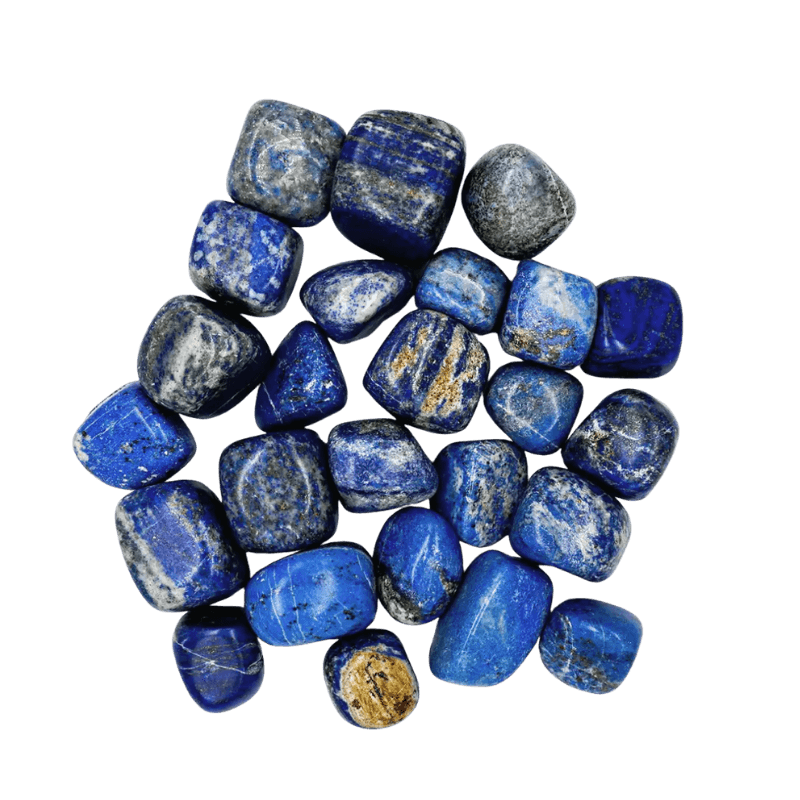 Beautiful Brazilian Lapis Lazuli Tumbled Crystals